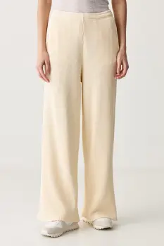 American Vintage pantaloni de trening pentru femei din bumbac imagine