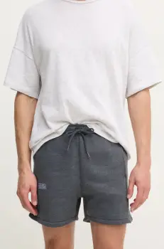 American Vintage pantaloni scurti barbati, culoarea gri, MDOV09AE25 imagine