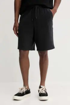 American Vintage pantaloni scurti culoarea negru, MATU09A imagine