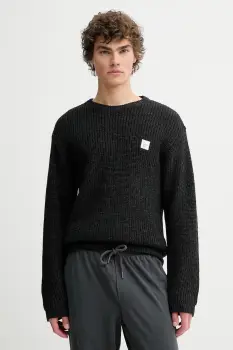 American Vintage pulover din amestec de lana culoarea gri, MCRA18AE25 imagine