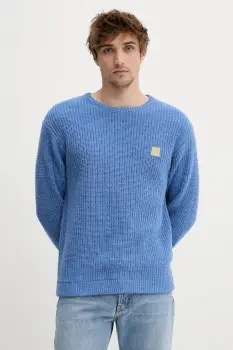 American Vintage pulover din amestec de lana culoarea violet, MCRA18AE25 imagine