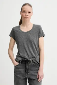 American Vintage tricou culoarea gri, JAC48E25 imagine