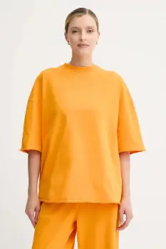 American Vintage tricou culoarea portocaliu, AFO02D imagine