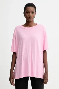 American Vintage tricou culoarea roz, JAC02AV imagine