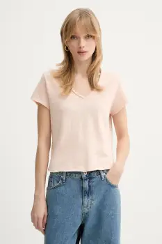 American Vintage tricou din bumbac imagine