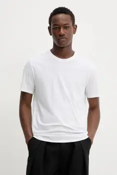 American Vintage tricou din bumbac culoarea verde, neted imagine