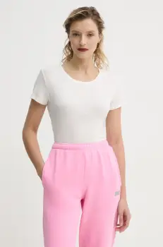 American Vintage tricou din bumbac femei, culoarea alb, SUL02BE25 imagine