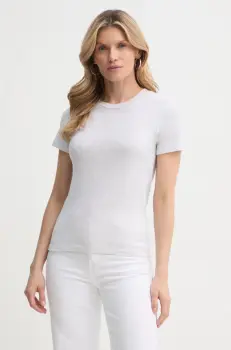 American Vintage tricou din bumbac femei, culoarea gri, SON28GE25 imagine