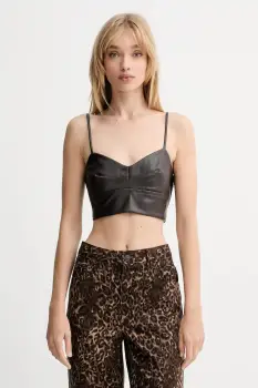 Aniye By bluza culoarea maro, uni, 181203 imagine