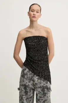 Aniye By bluza femei, culoarea negru, cu imprimeu, 181258 imagine