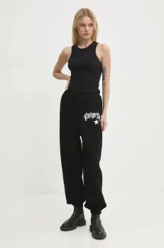 Aniye By pantaloni de trening culoarea negru, cu imprimeu, 181498 imagine