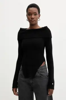 Aniye By pulover de lana culoarea negru, light, 181047 imagine