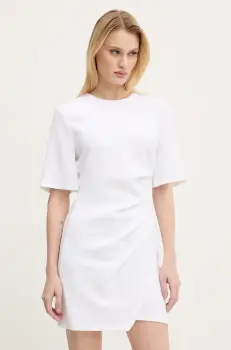 Aniye By rochie culoarea alb, mini, drept, 185552 imagine