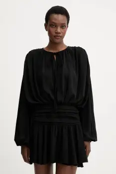 Aniye By rochie culoarea negru, mini, evazati, 181170 imagine