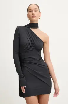 Aniye By rochie culoarea negru, mini, mulata, 181459 imagine