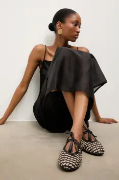 Answear.LAB balerini de piele imagine