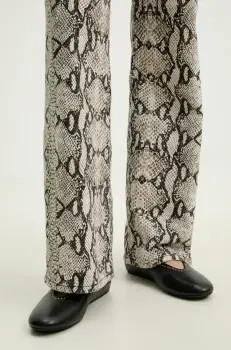 Answear Lab balerini de piele culoarea negru imagine