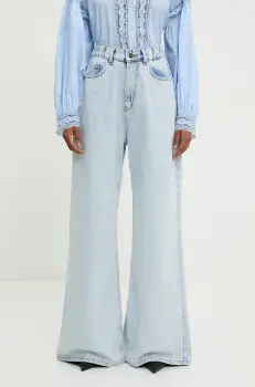 Answear Lab blugi din bumbac femei imagine