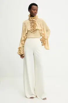 Answear.LAB bluza cu volane de dama cu vascoza imagine