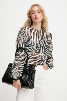 Answear.LAB bluza culoarea bej, modelator imagine