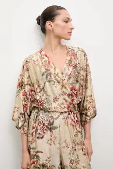 Answear.LAB bluza culoarea bej, modelator imagine