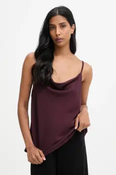 Answear.LAB bluza culoarea bordo, neted imagine