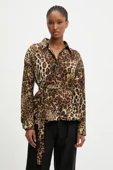 Answear.LAB bluza culoarea maro, modelator imagine