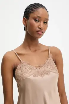 Answear.LAB bluza culoarea maro, neted imagine