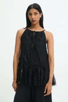 Answear.LAB bluza culoarea negru, modelator imagine