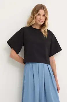 Answear Lab bluza culoarea negru, neted imagine