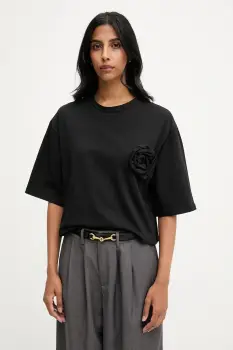 Answear.LAB bluza culoarea negru, neted imagine