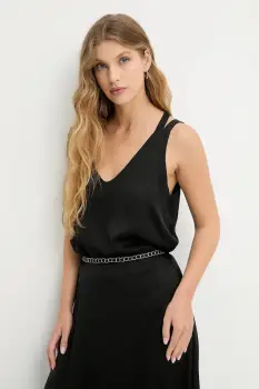 Answear.LAB bluza culoarea negru, neted imagine