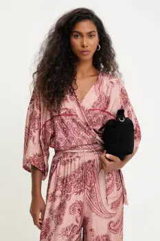 Answear.LAB bluza culoarea roz, modelator imagine