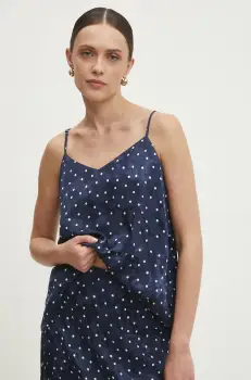 Answear Lab bluza femei, culoarea albastru marin, modelator imagine