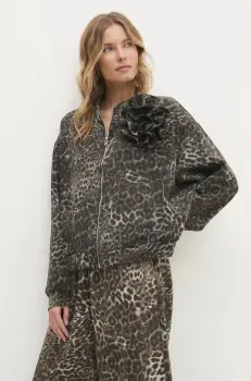 Answear Lab bluza femei, culoarea gri, modelator imagine