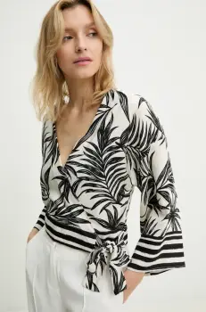 Answear Lab bluza femei, culoarea negru, modelator imagine