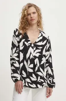 Answear Lab bluza femei, culoarea negru, modelator imagine