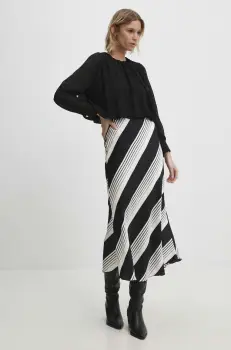 Answear Lab bluza femei, culoarea negru, neted imagine