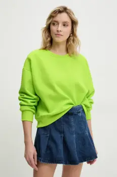 Answear Lab bluza femei, culoarea verde, neted imagine