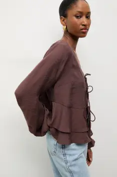 Answear.LAB bluza pentru femei, cu modal imagine