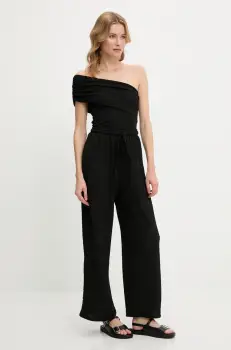 Answear Lab bluza si pantaloni culoarea negru imagine
