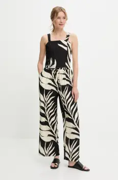 Answear Lab bluza si pantaloni culoarea negru imagine