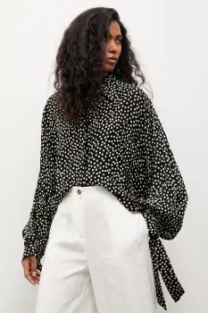 Answear.LAB bluza tip camasa pentru femei, cu vascoza imagine