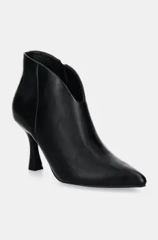 Answear Lab botine culoarea negru, cu toc cui imagine