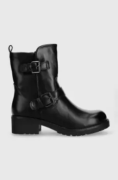 Answear Lab botine femei, culoarea negru, cu toc drept imagine