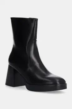 Answear Lab botine femei, culoarea negru, cu toc drept, izolare usoara imagine
