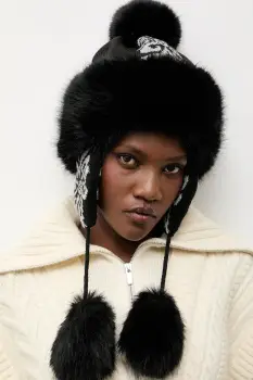 Answear.LAB caciula culoarea negru imagine