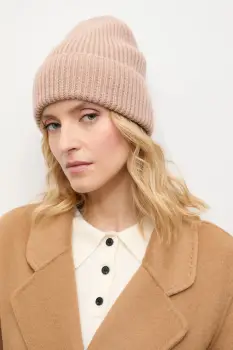 Answear.LAB caciula de lana culoarea bej imagine