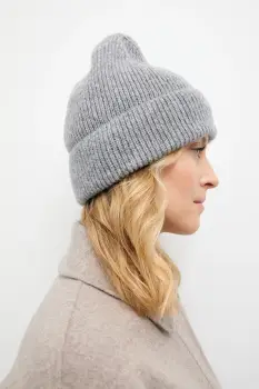 Answear.LAB caciula de lana culoarea gri imagine