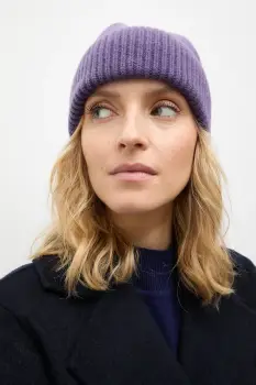 Answear.LAB caciula de lana culoarea violet imagine